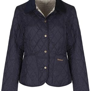 Barbour Women's Summer Liddesdale Quilted Jacket in Navy (Size 20)